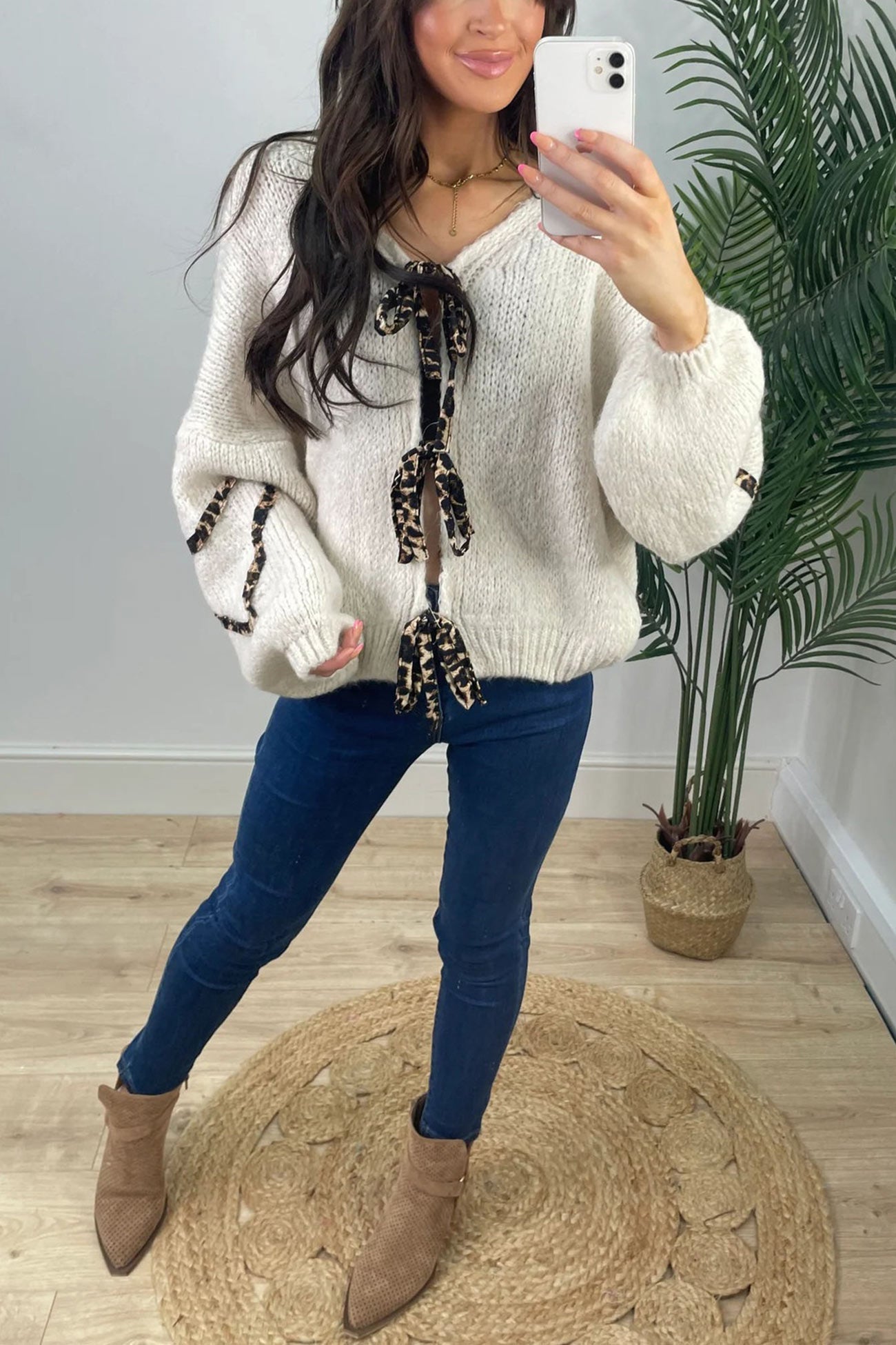 Classic Vintage Cardigan with a Flattering Fit