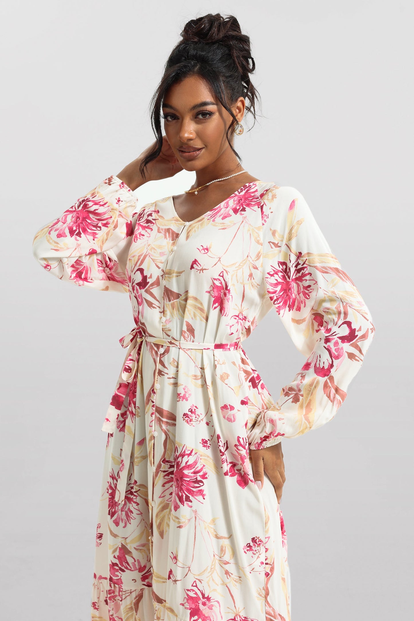 Classic Vintage Dress with a Flattering Fit