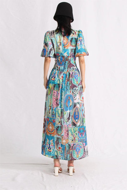 A Vintage Style Dress with Delicate Timeless Details