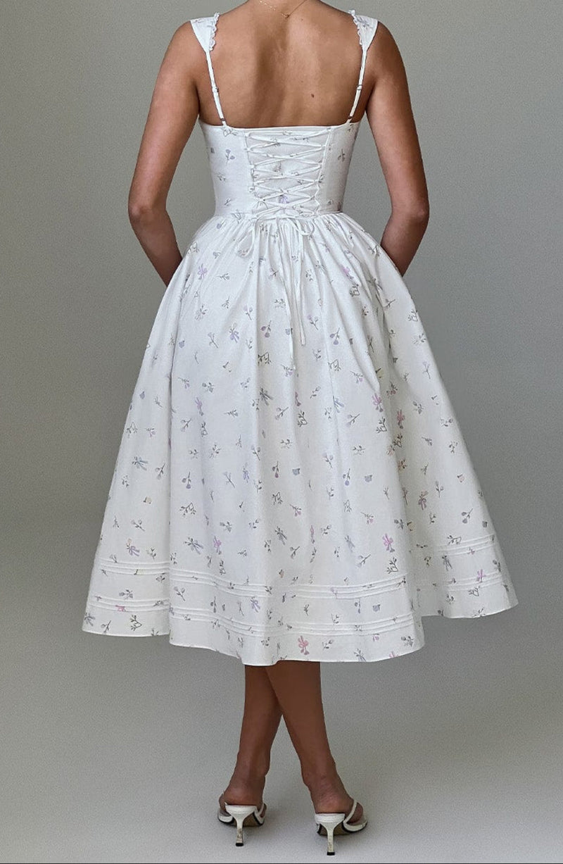 A Vintage Style Dress with Delicate Timeless Details