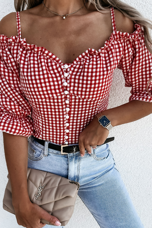 Classic Vintage Blouse with a Flattering Fit