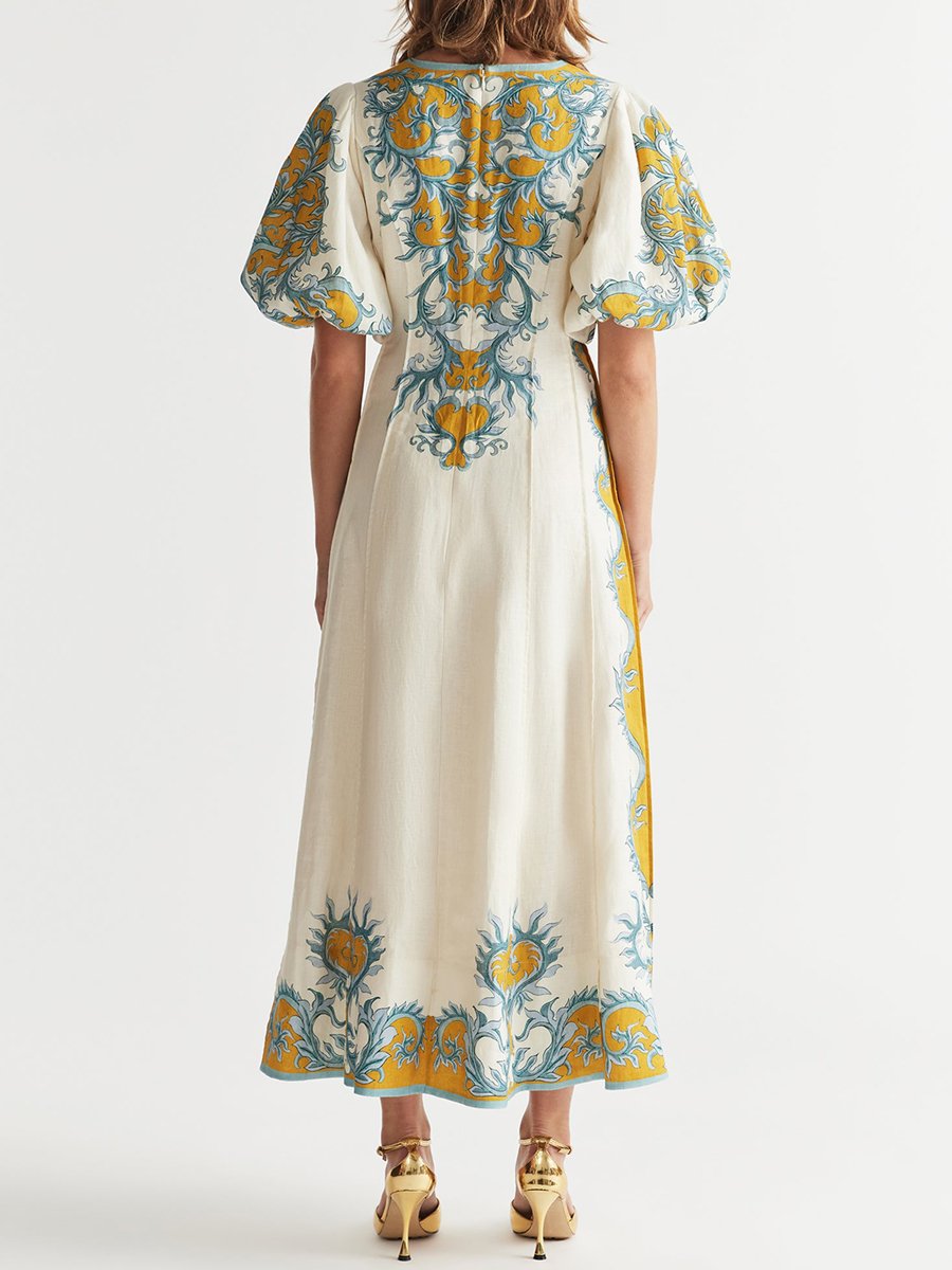 A Vintage Style Dress with Delicate Timeless Details