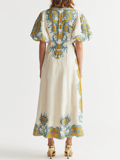 A Vintage Style Dress with Delicate Timeless Details