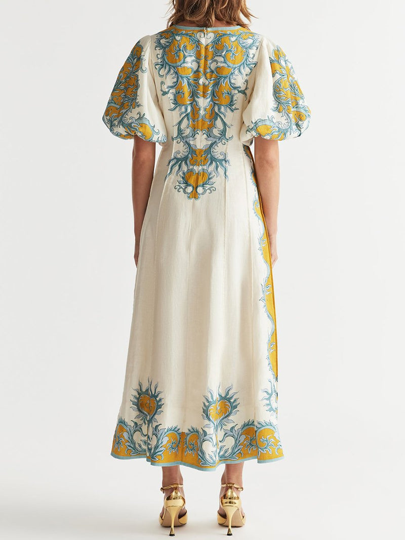 A Vintage Style Dress with Delicate Timeless Details