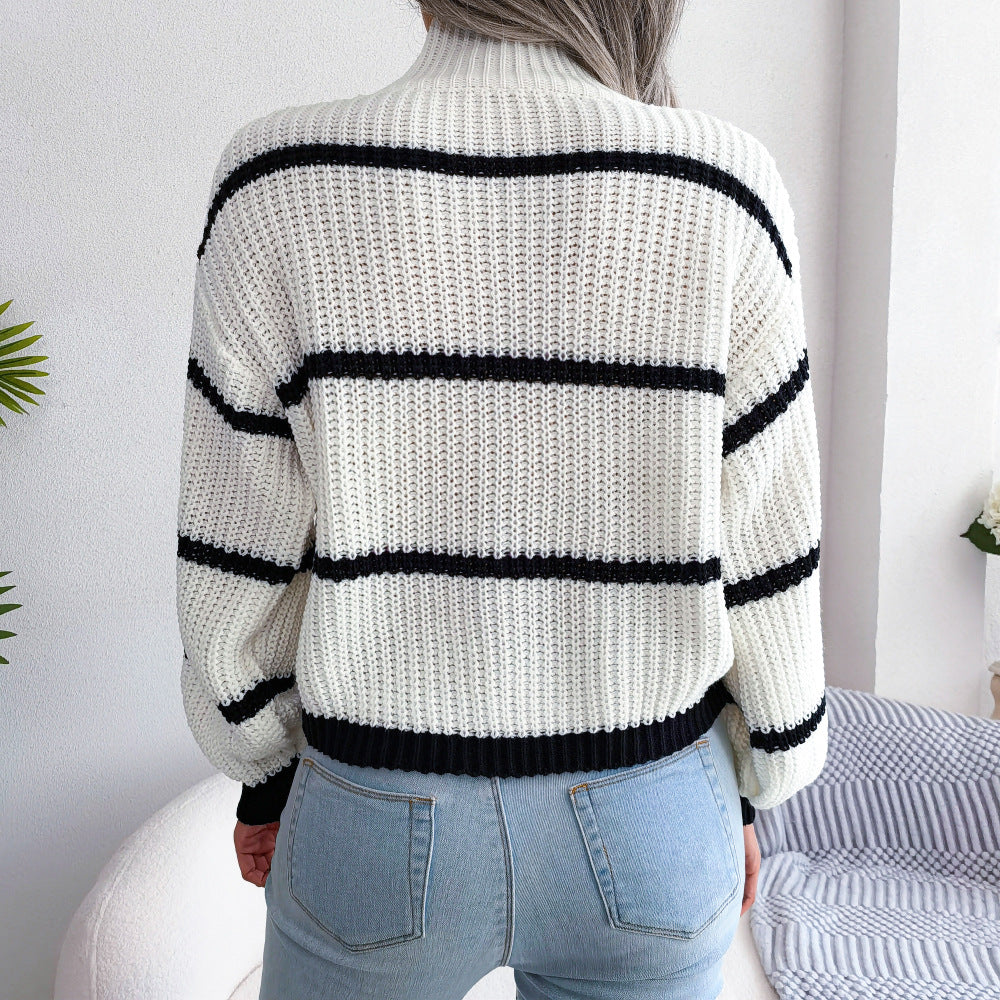Vintage Inspired Sweater with a Contemporary Edge