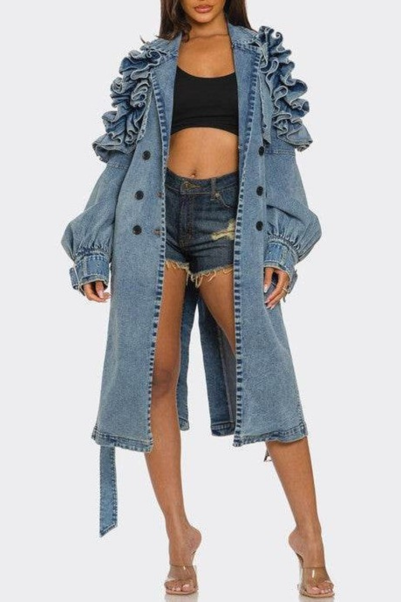 Vintage Inspired Coat with a Contemporary Edge