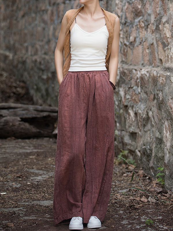 A Vintage Style Trousers with Delicate Timeless Details