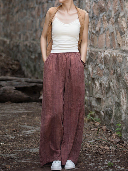 A Vintage Style Trousers with Delicate Timeless Details