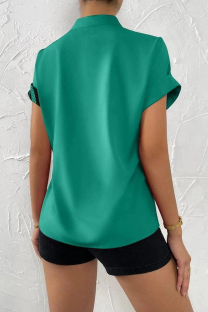 Vintage Inspired Blouse with a Contemporary Edge