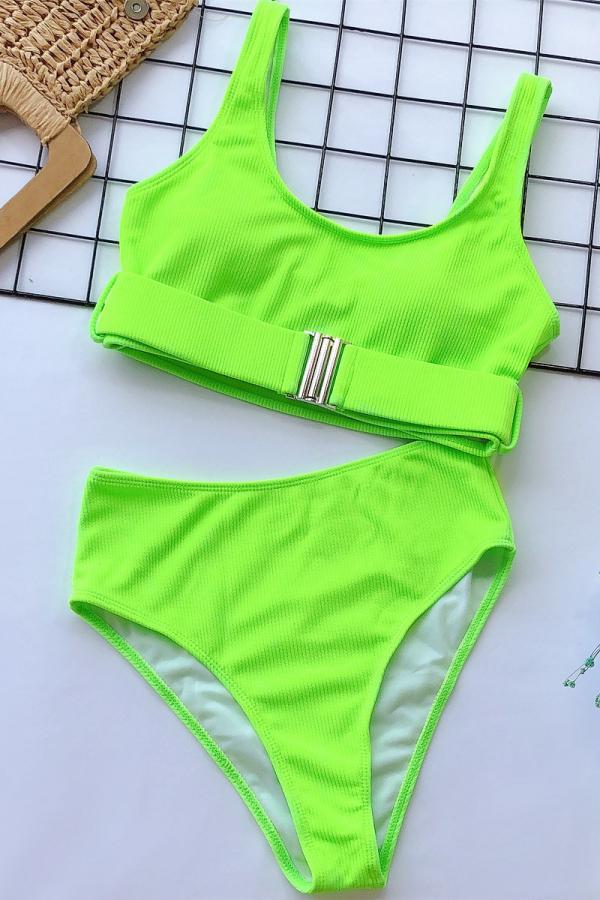 Classic Vintage Bikini with a Flattering Fit