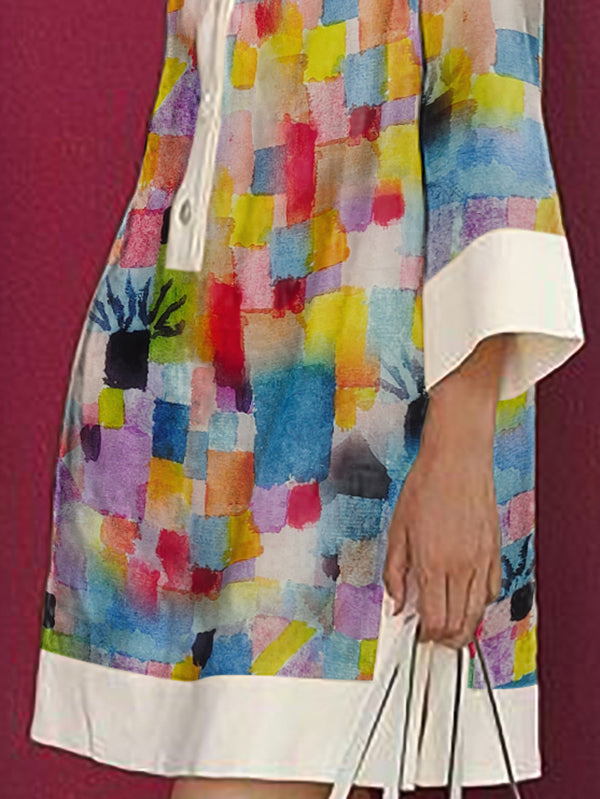 Well Tailored Dress with a Graceful Silhouette