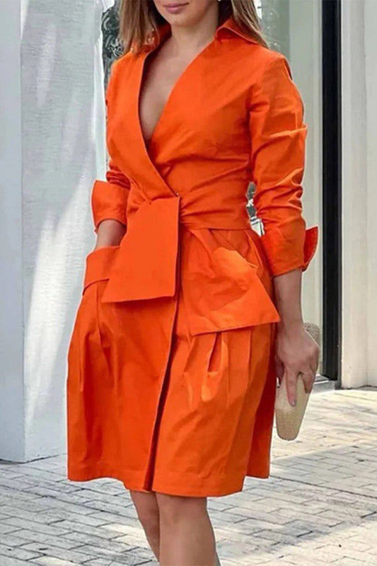 Well Tailored Dress with a Graceful Silhouette