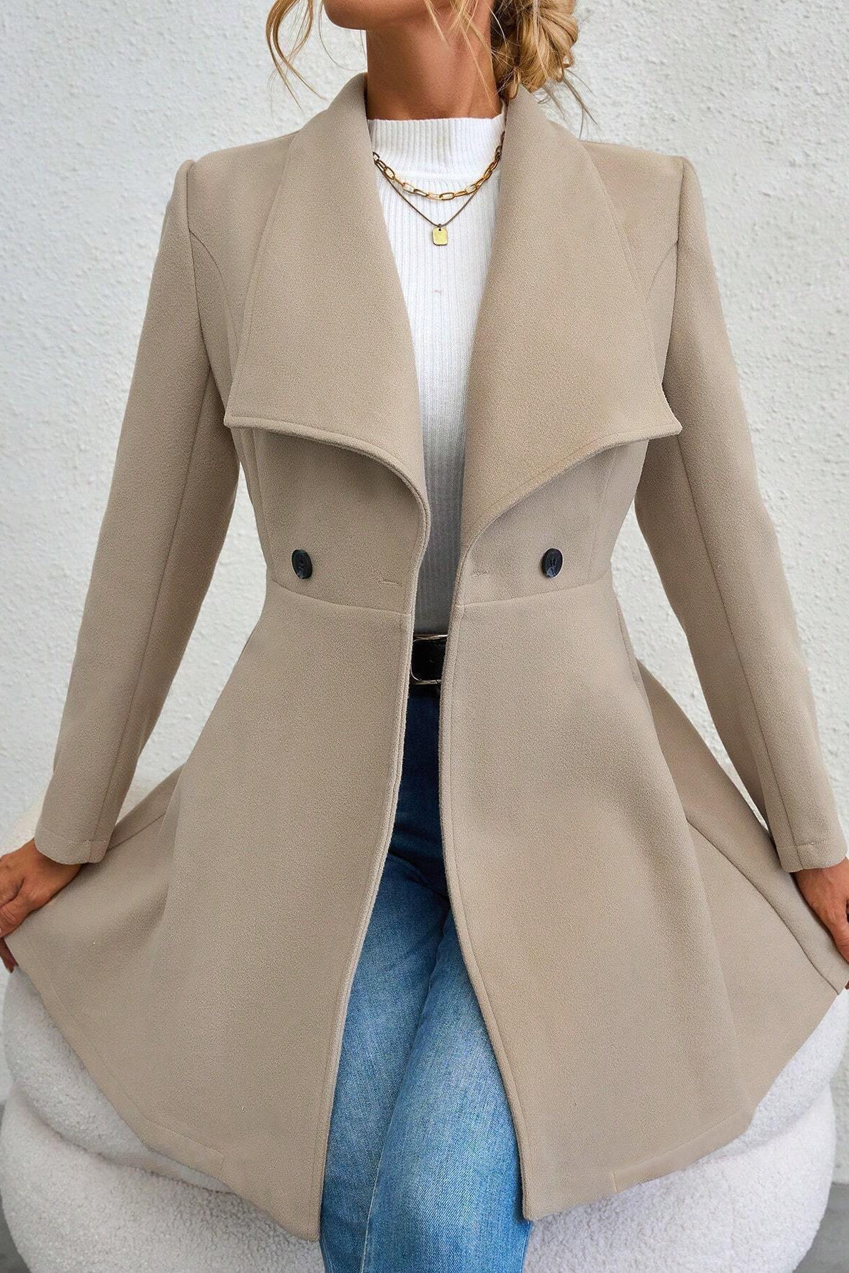Vintage Inspired Coat with a Contemporary Edge
