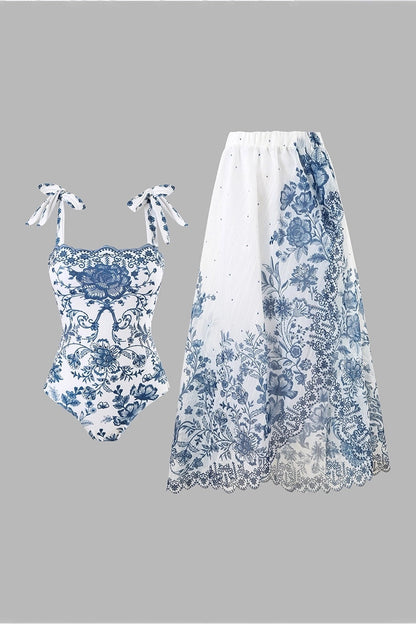 Beautifully Finished Swimsuit in a Timeless Design