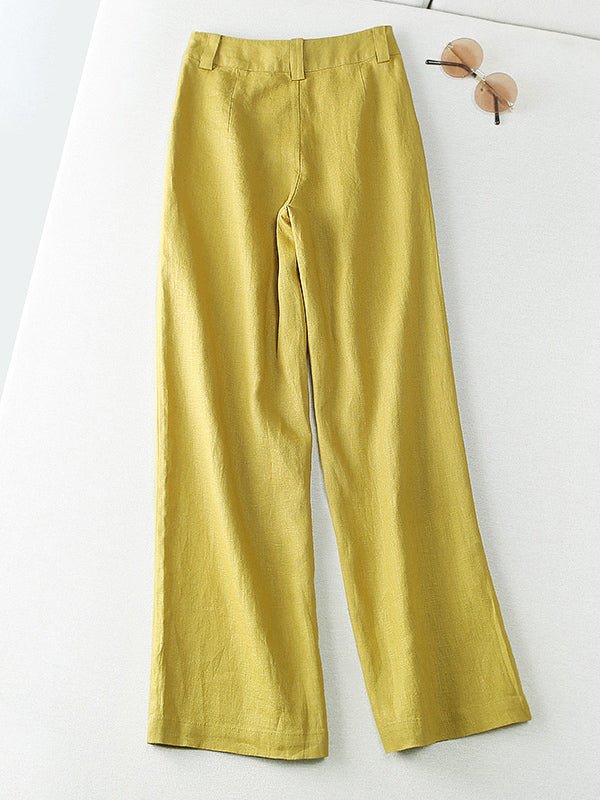 A Vintage Style Pants with Delicate Timeless Details