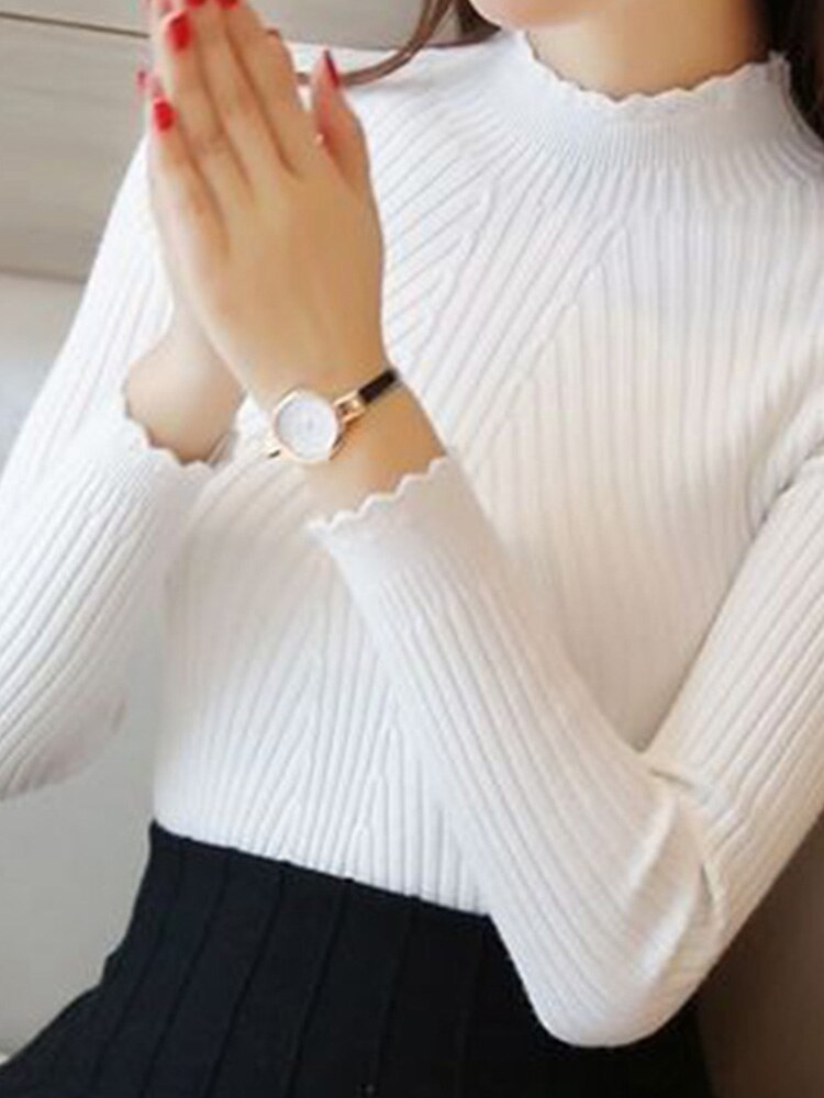 A Vintage Style Sweater with Delicate Timeless Details