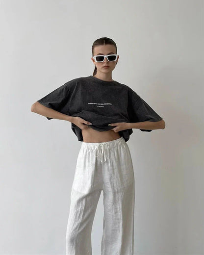 A Vintage Style T-Shirt with Delicate Timeless Details