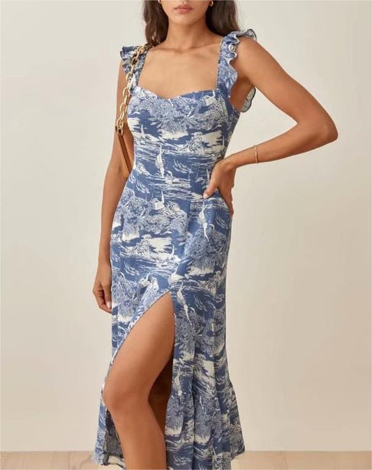 A Vintage Style Dress with Delicate Timeless Details