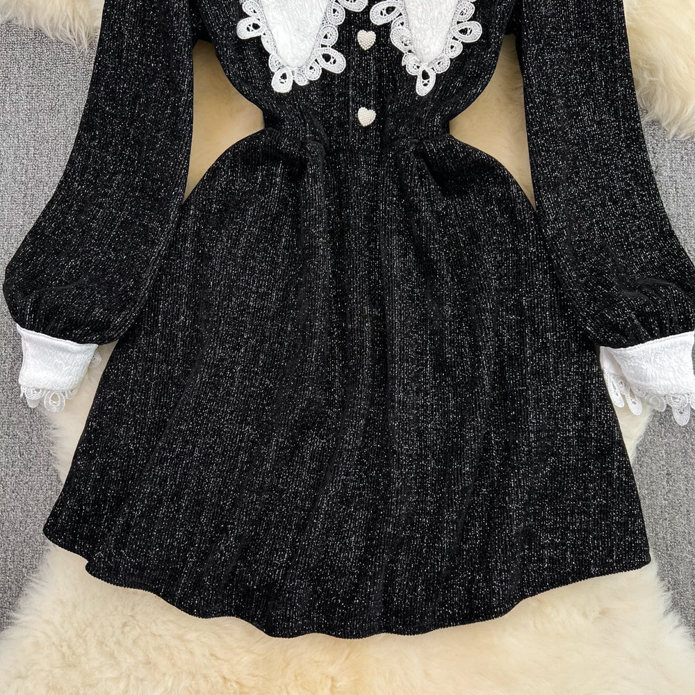 A Vintage Style Dress with Delicate Timeless Details