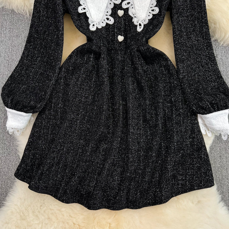 A Vintage Style Dress with Delicate Timeless Details