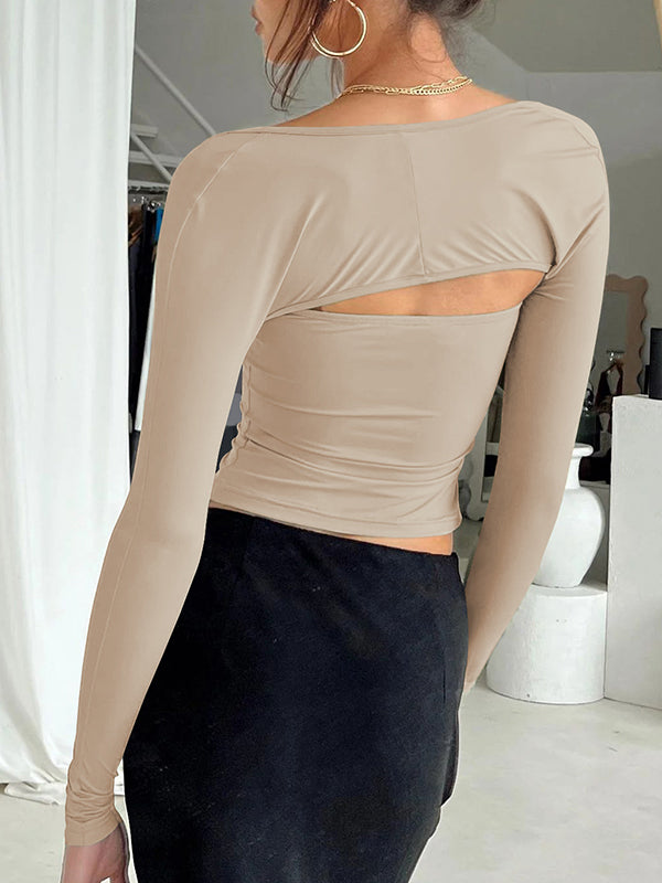 Well Tailored T-Shirt with a Graceful Silhouette