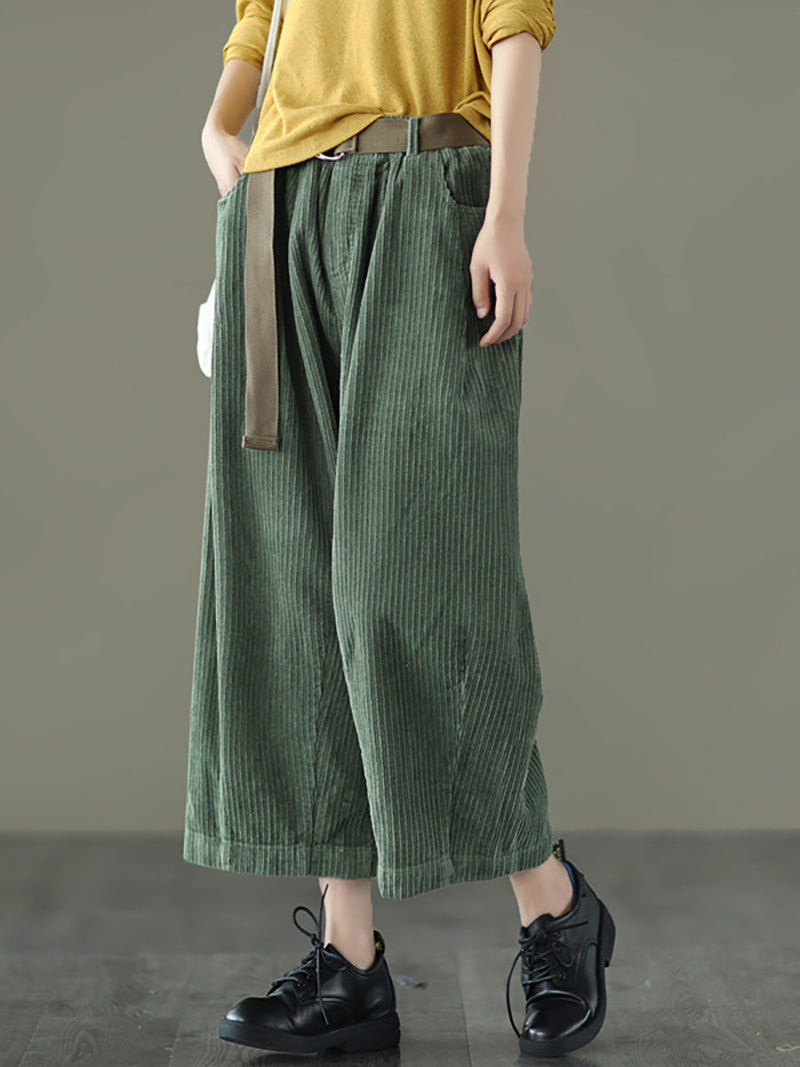 A Vintage Style Pants with Delicate Timeless Details