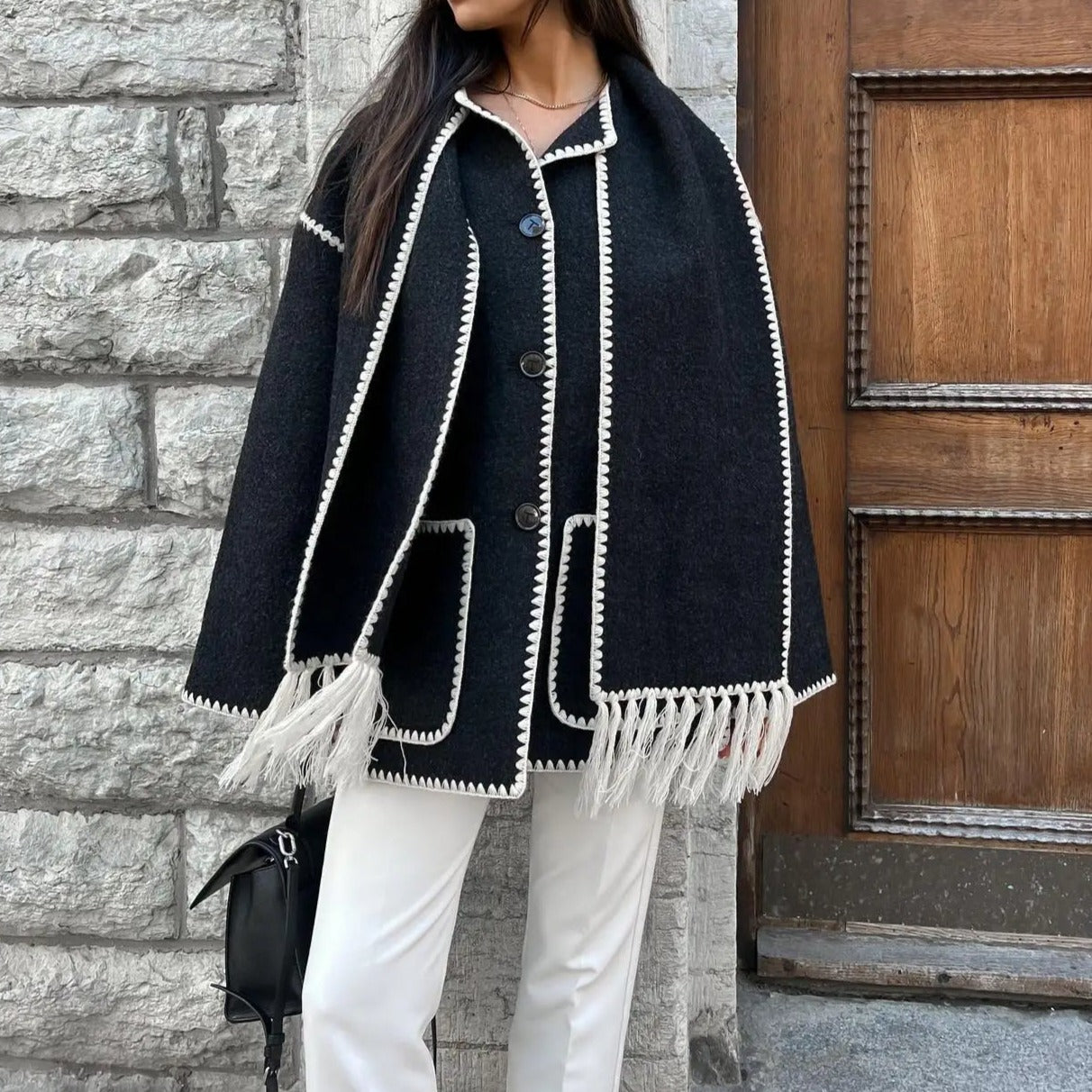 A Vintage Style Jacket with Delicate Timeless Details