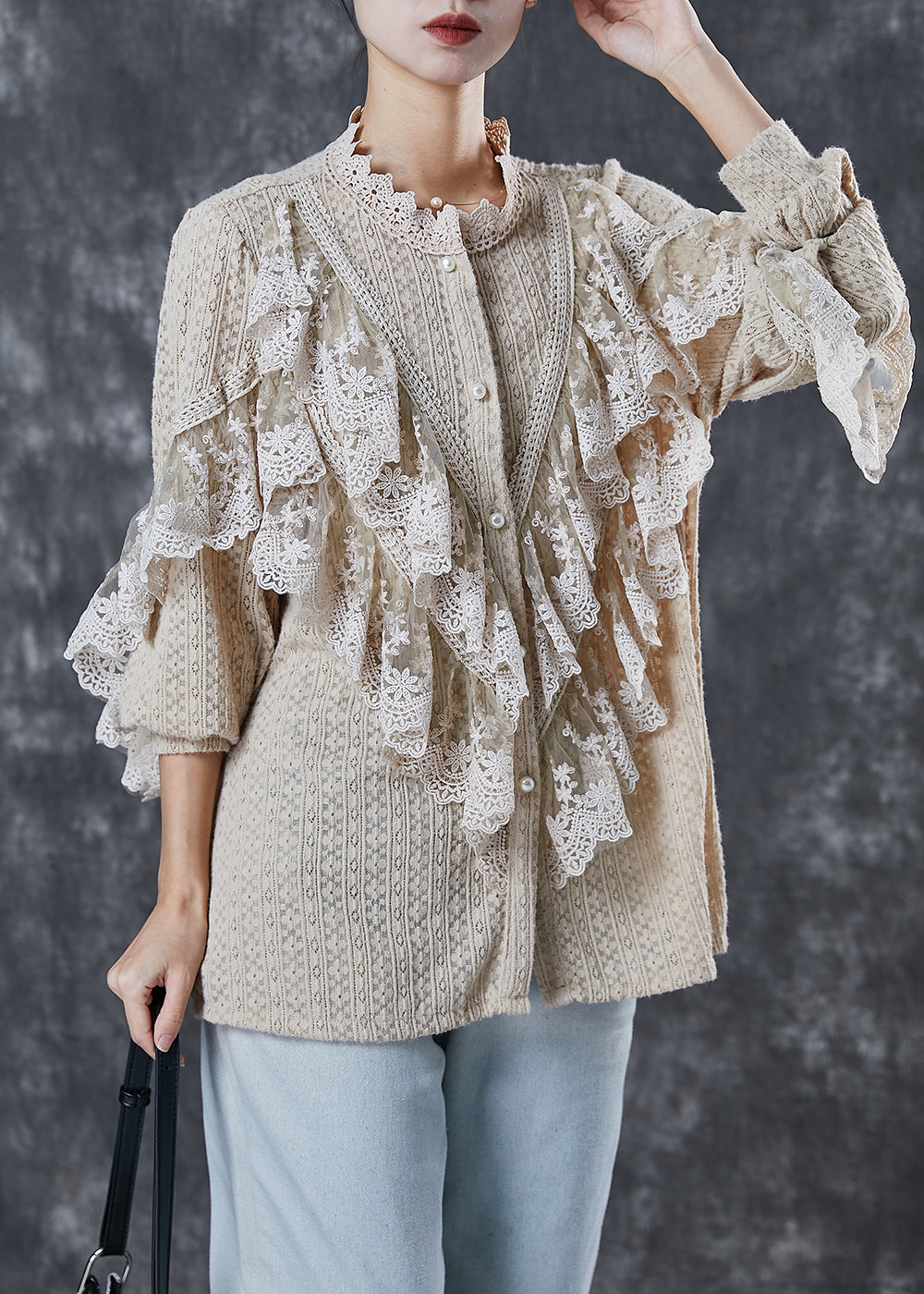 A Vintage Style Blouse with Delicate Timeless Details