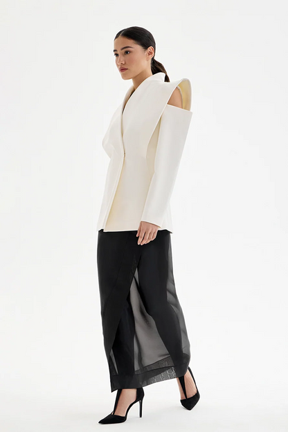 A Vintage Style Jacket with Delicate Timeless Details