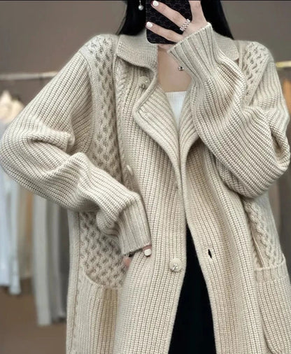 Vintage Inspired Cardigan with a Contemporary Edge