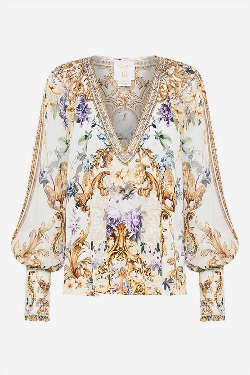 Beautifully Crafted Top in a Classic Style