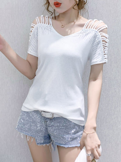 Well Tailored T-Shirt with a Graceful Silhouette