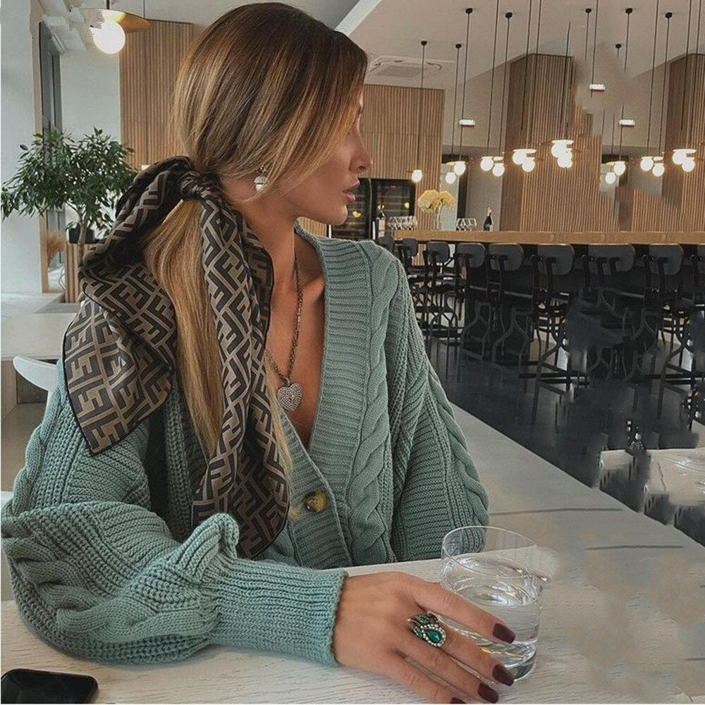 Classic Vintage Cardigan with a Flattering Fit