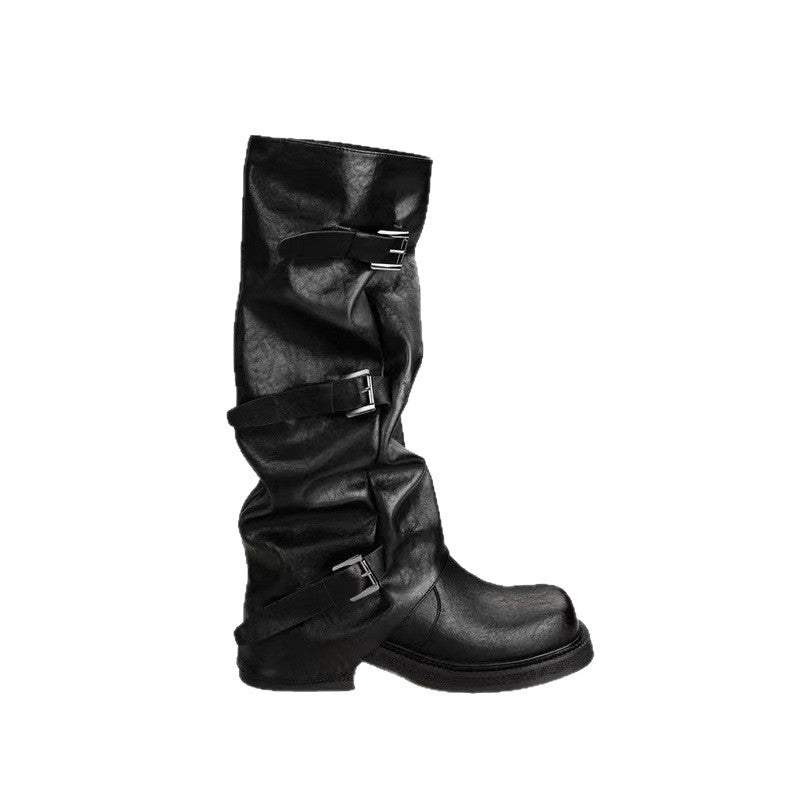 A Vintage Style Boots with Delicate Timeless Details