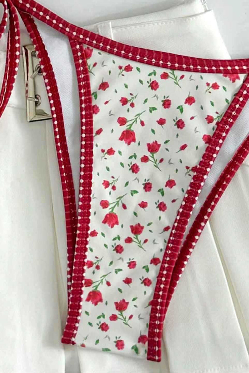 Vintage Inspired Bikini with a Contemporary Edge