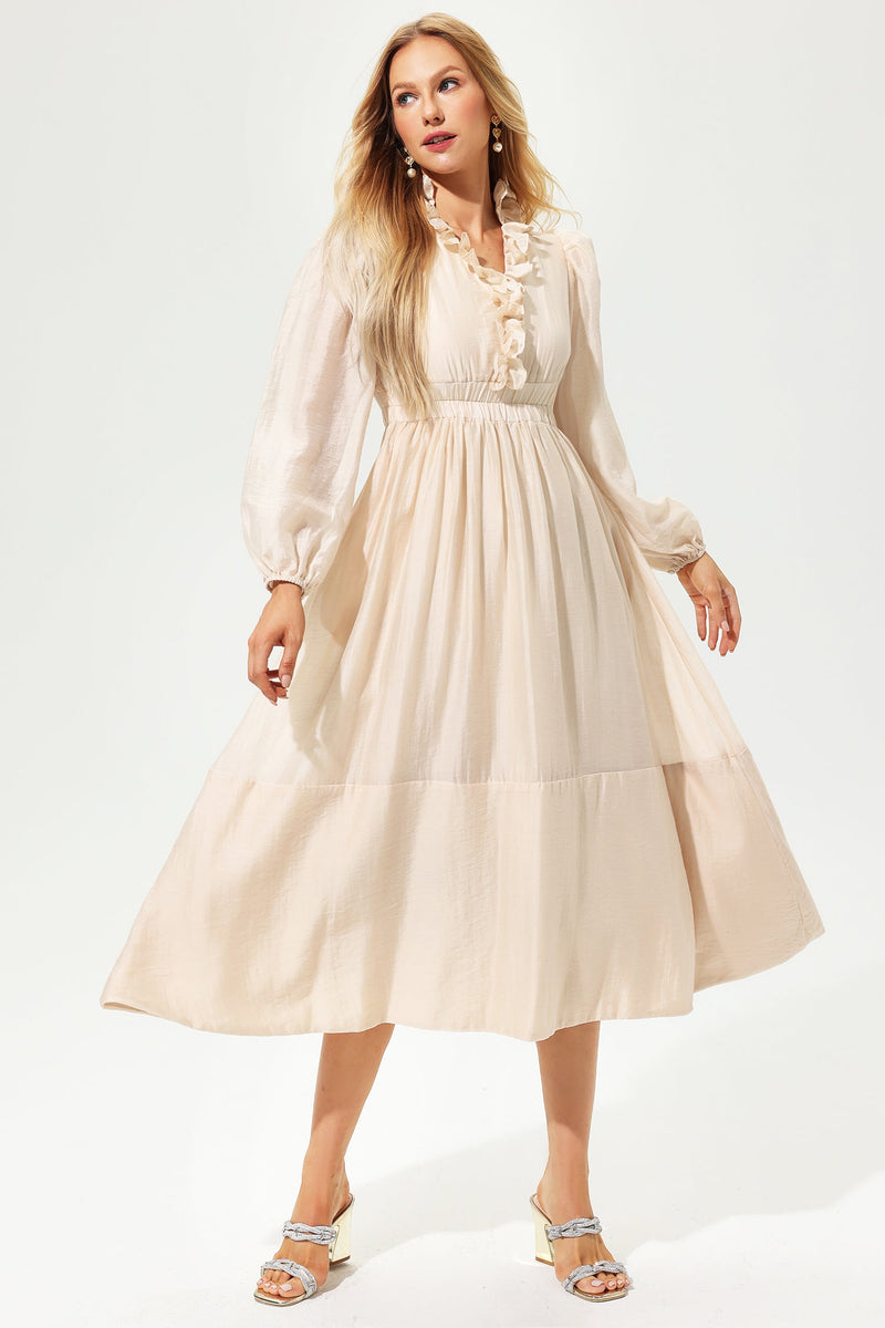 A Vintage Style Dress with Delicate Timeless Details