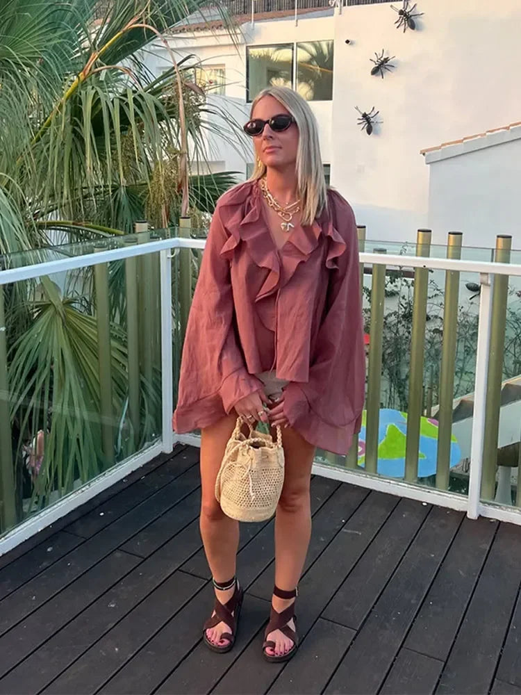 Vintage Inspired Blouse with a Contemporary Edge