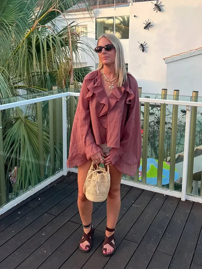 Vintage Inspired Blouse with a Contemporary Edge