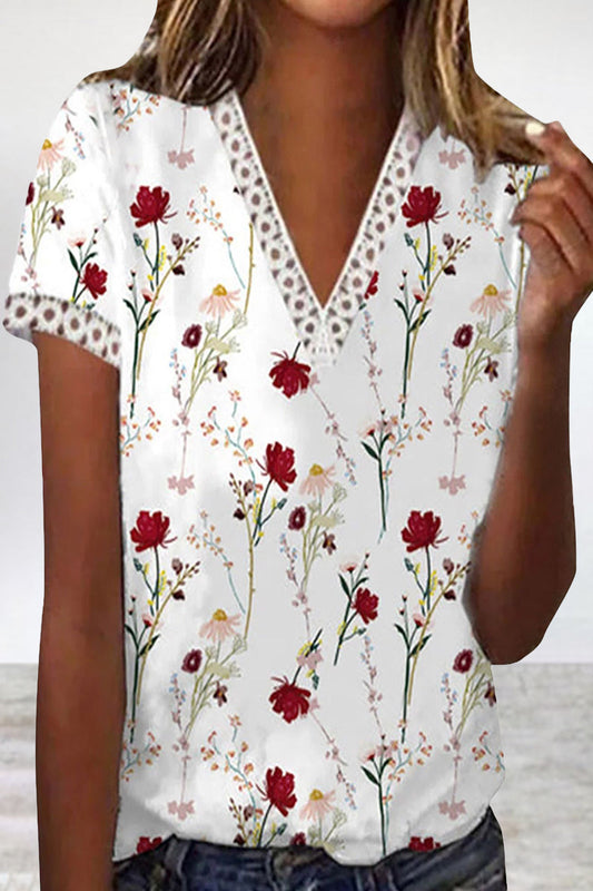 A Vintage Style T-Shirt with Delicate Timeless Details