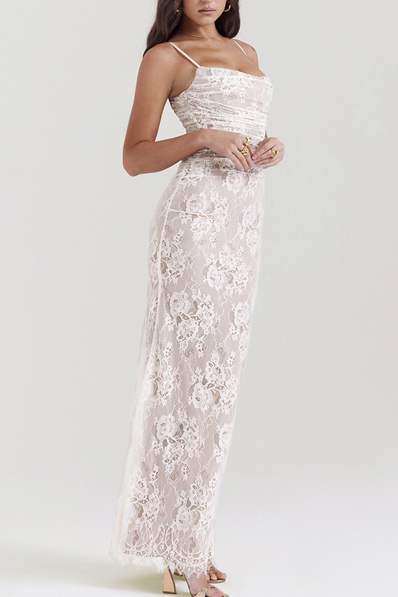 A Vintage Style Dress with Delicate Timeless Details