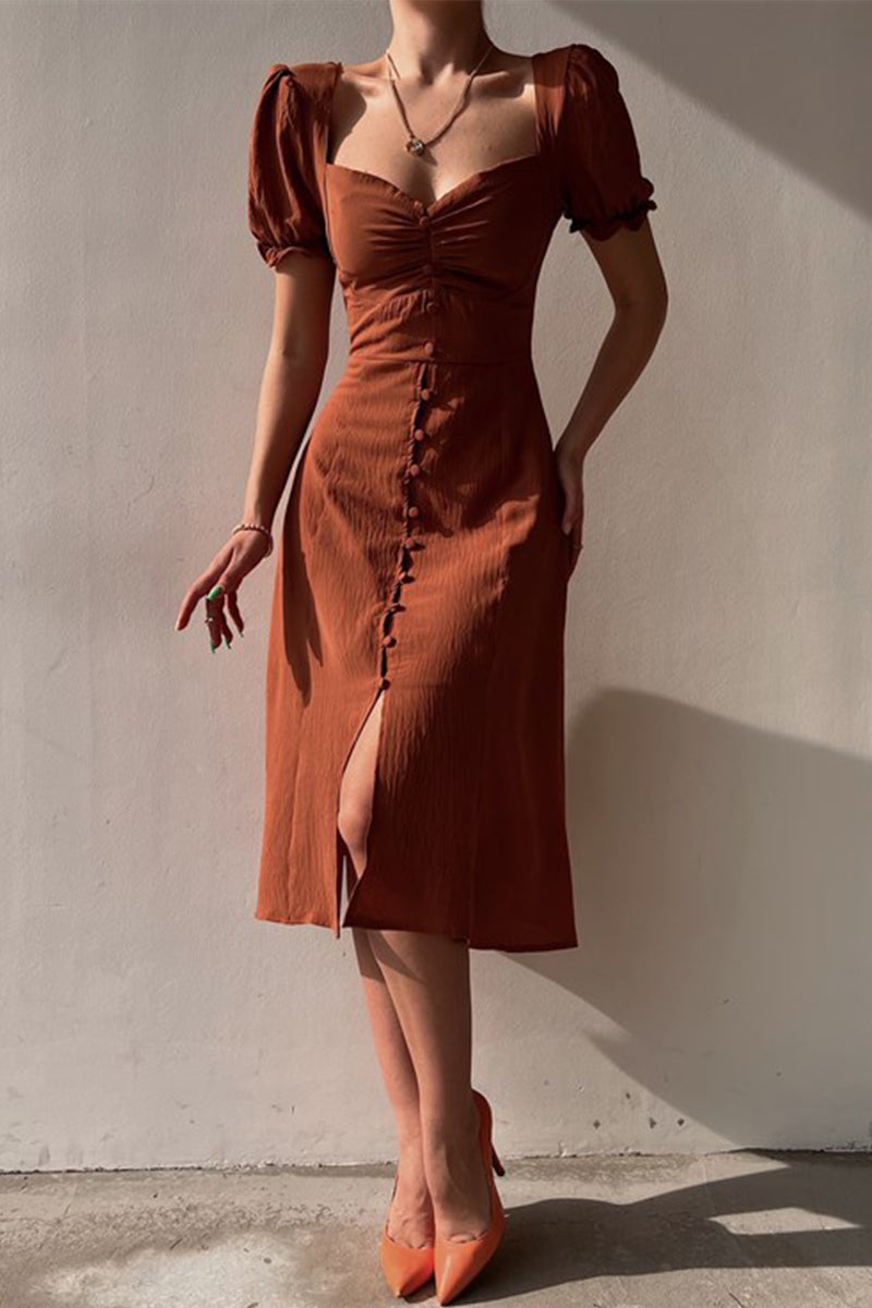 Classic Vintage Dress with a Flattering Fit
