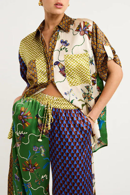 Classic Vintage Blouse with a Flattering Fit