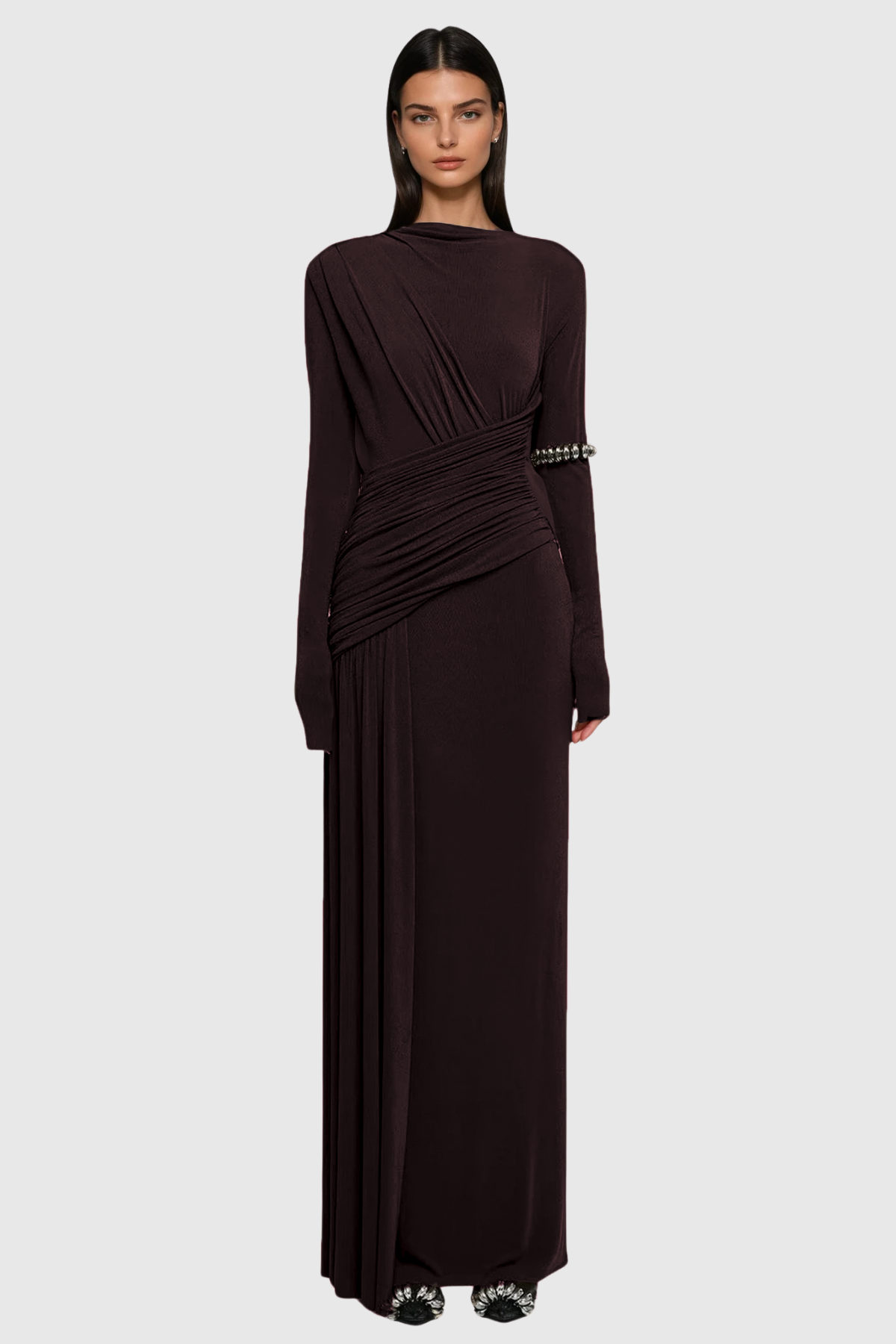 A Vintage Style Dress with Delicate Timeless Details