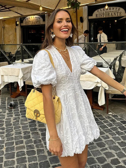 A Vintage Style Dress with Delicate Timeless Details