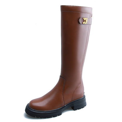 A Vintage Style Boots with Delicate Timeless Details
