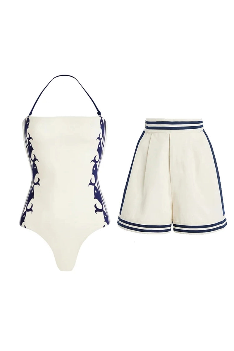 Classic Vintage Swimsuit with a Flattering Fit