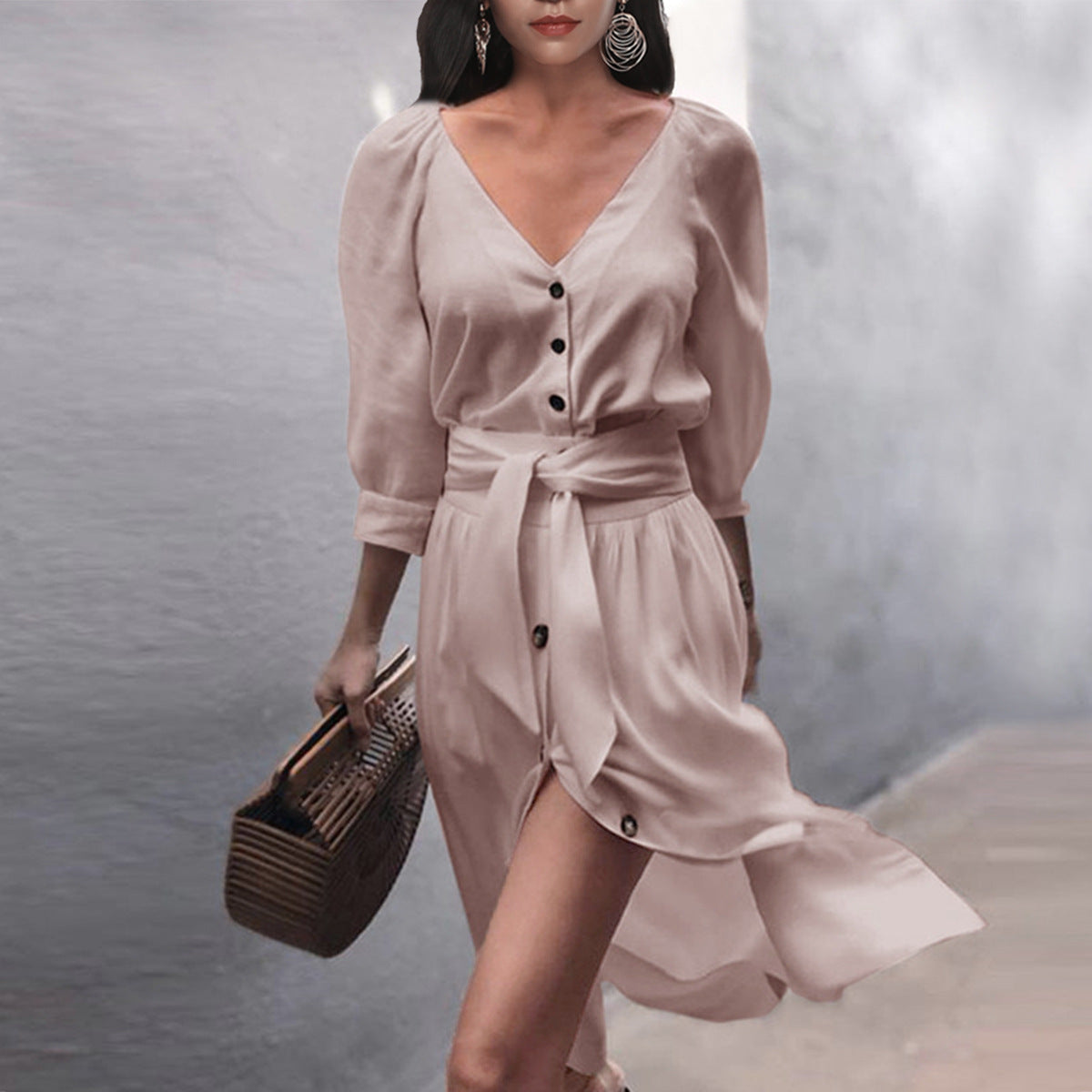 A Vintage Style Dress with Delicate Timeless Details