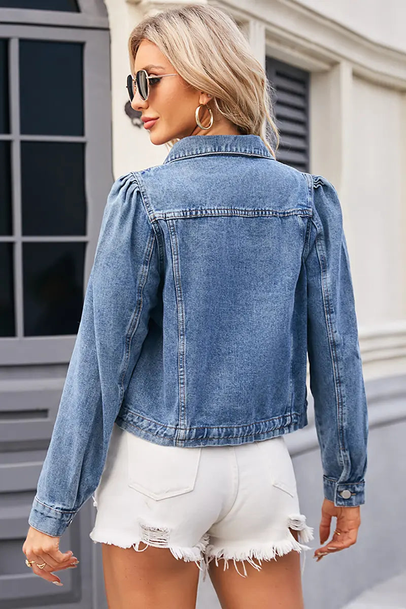 A Vintage Style Jacket with Delicate Timeless Details