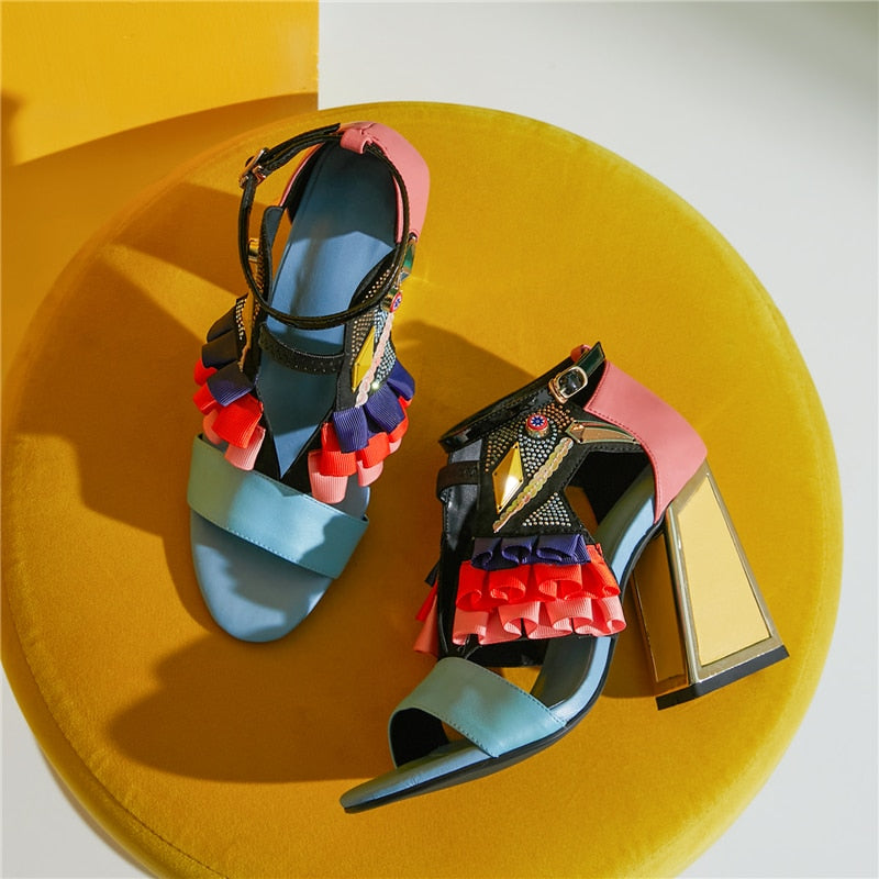 Vintage Inspired Heels with a Contemporary Edge