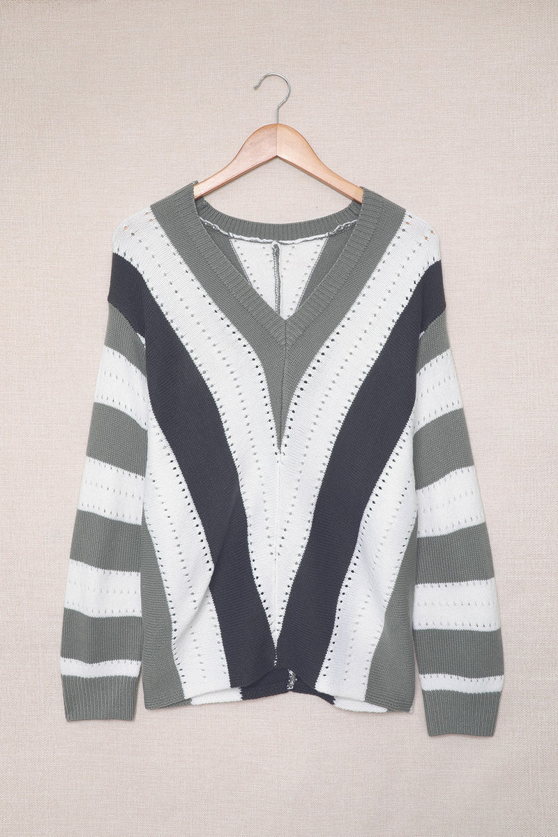A Vintage Style Sweater with Delicate Timeless Details